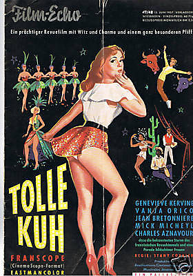 FILM-ECHO FILMWOCHE magazine side cover Issue 47/48  1957