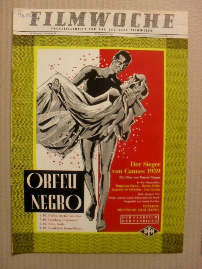 FILM-ECHO FILMWOCHE magazine side cover Issue 39 26 September 1959