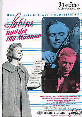 FILM-ECHO FILMWOCHE magazine side cover Issue 94  1960