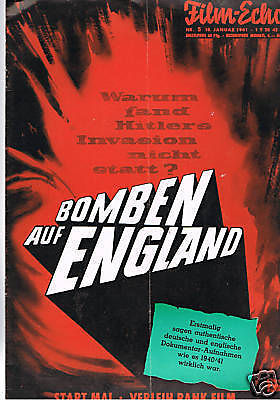 FILM-ECHO FILMWOCHE magazine side cover Issue 5  1961
