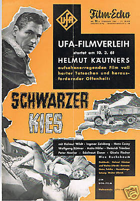 FILM-ECHO FILMWOCHE magazine side cover Issue 11  1961