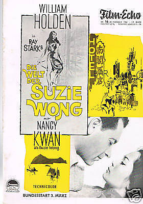 FILM-ECHO FILMWOCHE magazine side cover Issue 16  1961