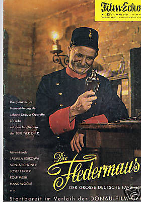 FILM-ECHO FILMWOCHE magazine side cover Issue 32  1961