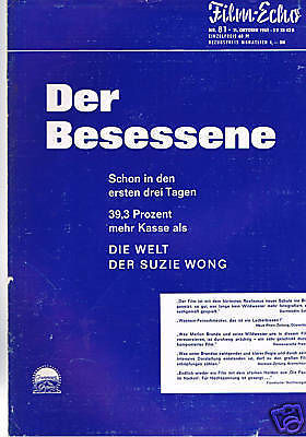 FILM-ECHO FILMWOCHE magazine side cover Issue 81  1961