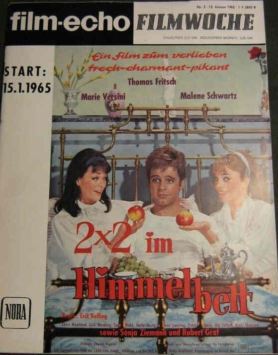 FILM-ECHO FILMWOCHE magazine side cover Issue 3 13 January 1965