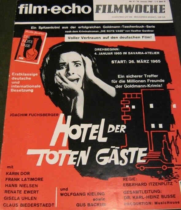 FILM-ECHO FILMWOCHE magazine side cover Issue 4 16 January 1965