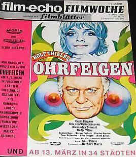 FILM-ECHO FILMWOCHE magazine side cover Issue 18/19  1970