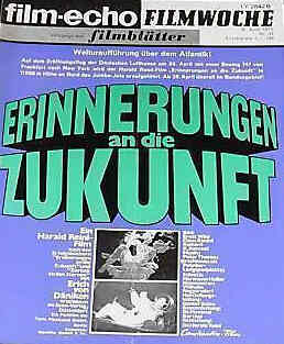 FILM-ECHO FILMWOCHE magazine side cover Issue 31  1970