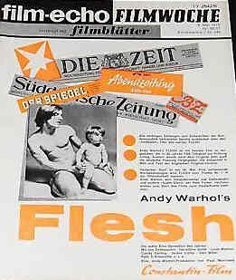 FILM-ECHO FILMWOCHE magazine side cover Issue 36/37  1970