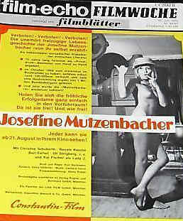 FILM-ECHO FILMWOCHE magazine side cover Issue 60/61  1970