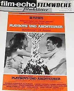 FILM-ECHO FILMWOCHE magazine side cover Issue 67  1970