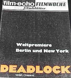 FILM-ECHO FILMWOCHE magazine side cover Issue 76  1970