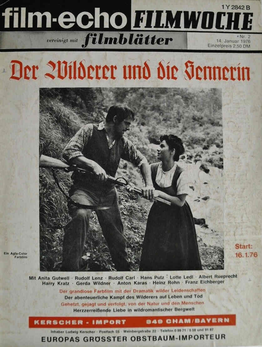 FILM-ECHO FILMWOCHE magazine side cover Issue 2 14 January 1976