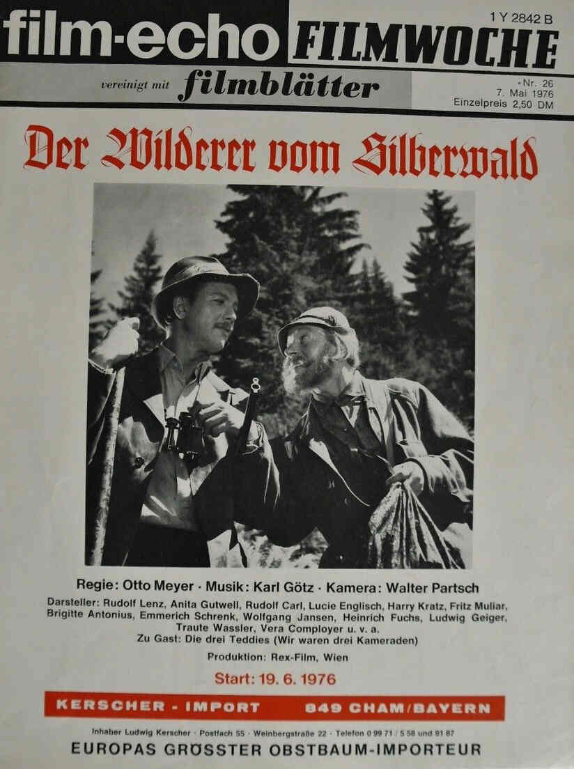 FILM-ECHO FILMWOCHE magazine side cover Issue 26 7 May 1976