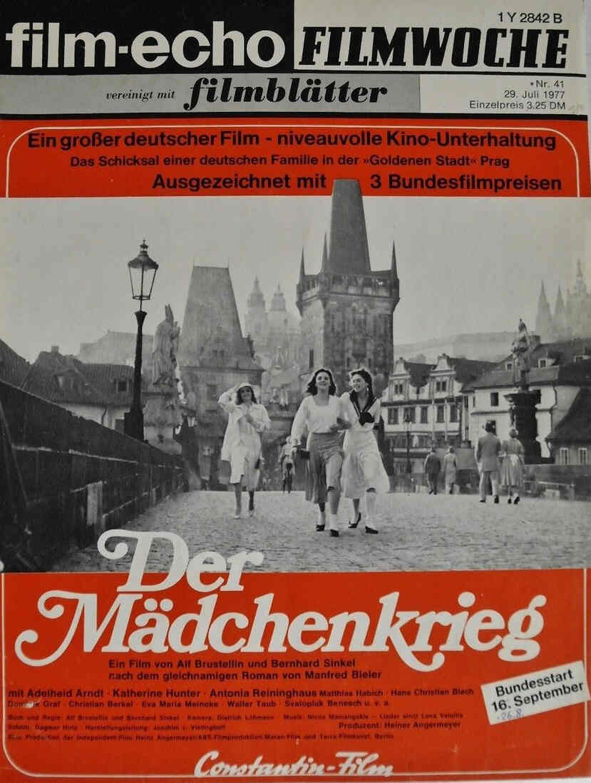 FILM-ECHO FILMWOCHE magazine side cover Issue 41 29 July 1977