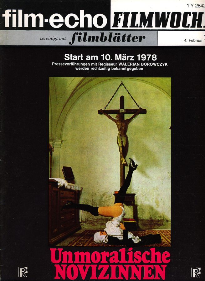 FILM-ECHO FILMWOCHE magazine side cover Issue 7 4 February 1978
