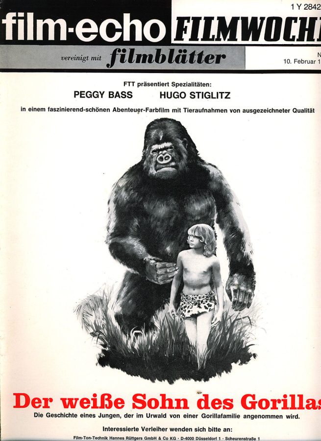 FILM-ECHO FILMWOCHE magazine side cover Issue 8 10 February 1978