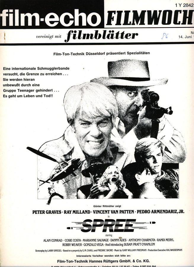 FILM-ECHO FILMWOCHE magazine side cover Issue 33 14 June 1978