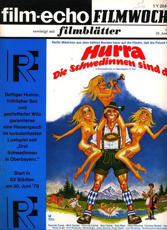 FILM-ECHO FILMWOCHE magazine side cover Issue 35 23 June 1978