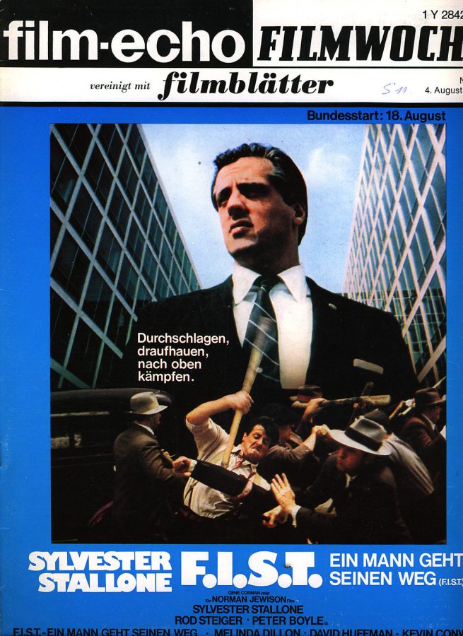 FILM-ECHO FILMWOCHE magazine side cover Issue 42 4 August 1978