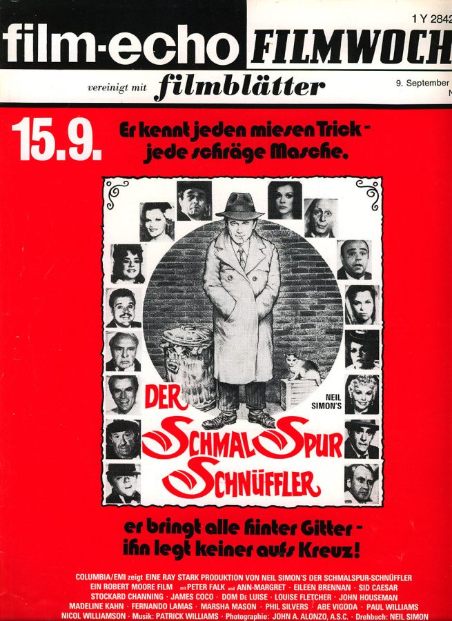 FILM-ECHO FILMWOCHE magazine side cover Issue 50 9 September 1978