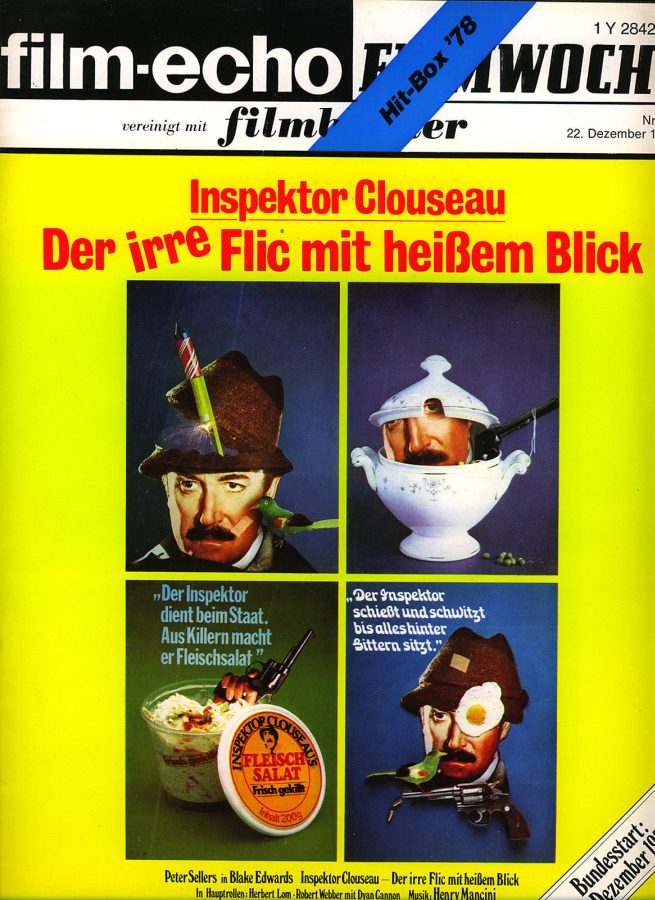 FILM-ECHO FILMWOCHE magazine side cover Issue 72 22 December 1978
