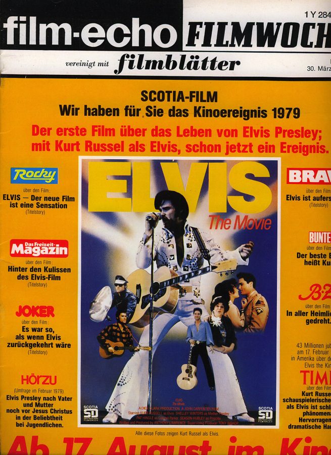 FILM-ECHO FILMWOCHE magazine side cover Issue 18 30 March 1979