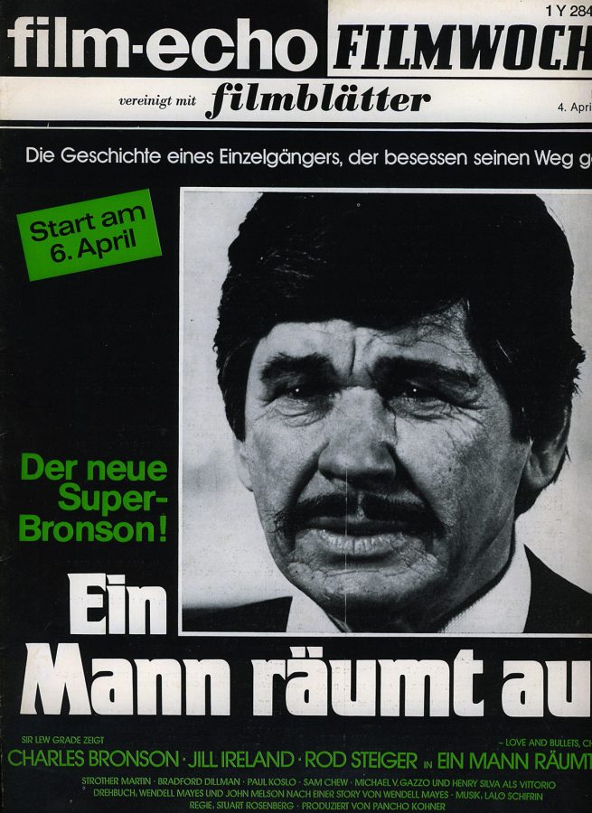 FILM-ECHO FILMWOCHE magazine side cover Issue 19 4 April 1979