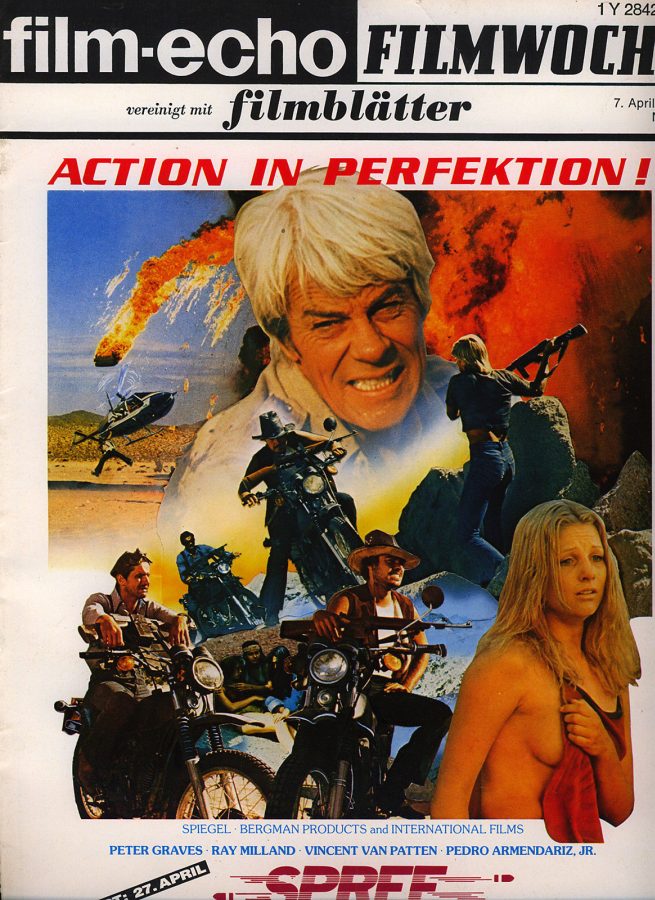 FILM-ECHO FILMWOCHE magazine side cover Issue 20 7 April 1979
