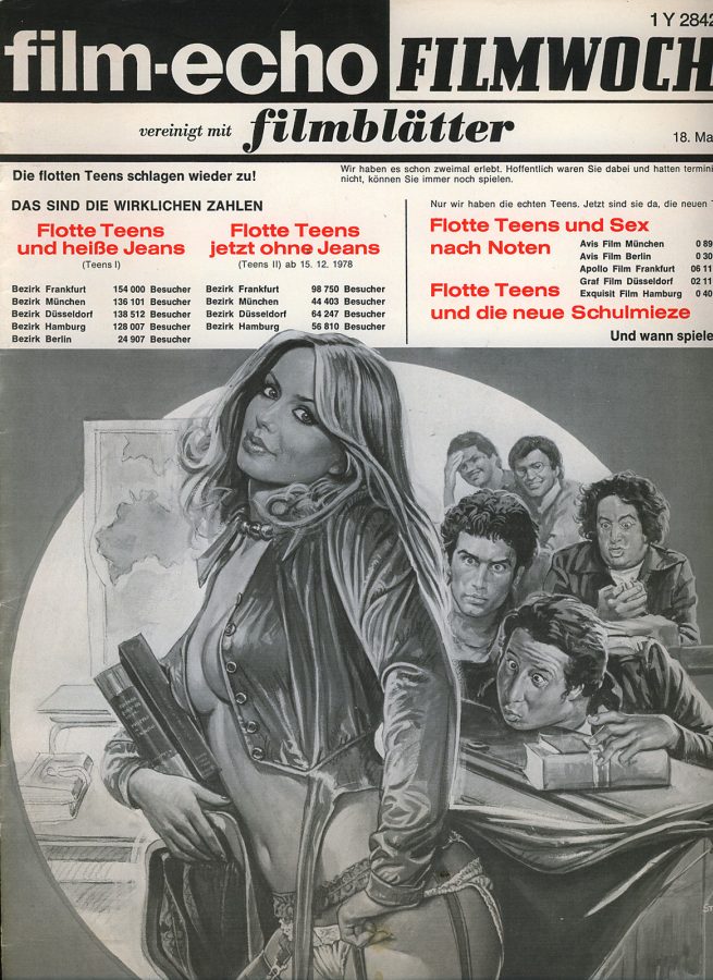 FILM-ECHO FILMWOCHE magazine side cover Issue 28 18 May 1979