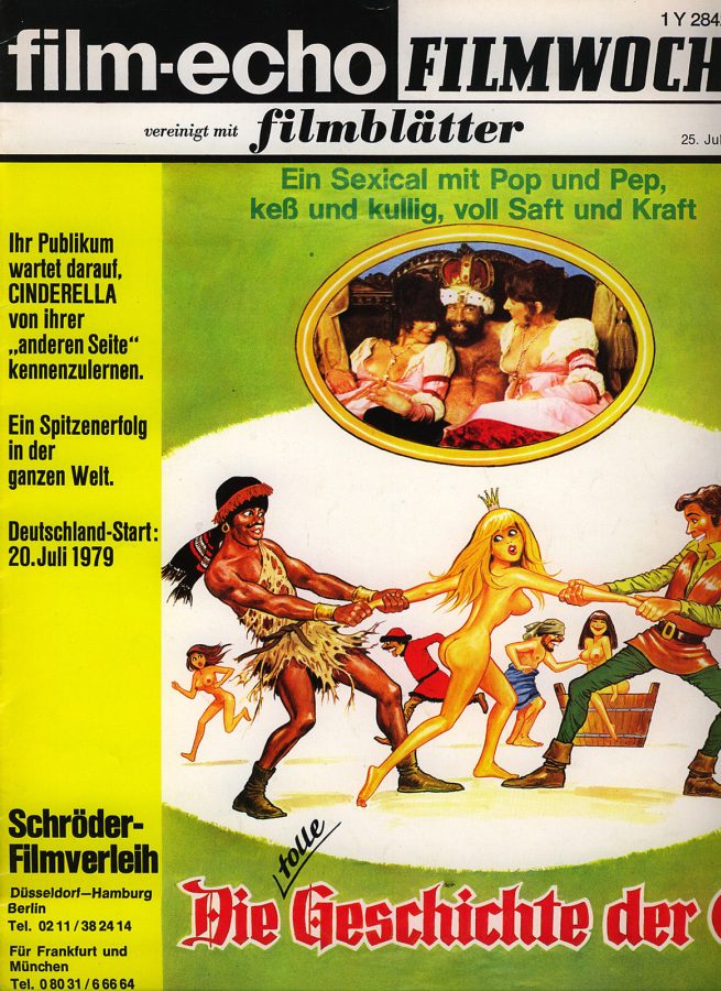 FILM-ECHO FILMWOCHE magazine side cover Issue 40 25 July 1979