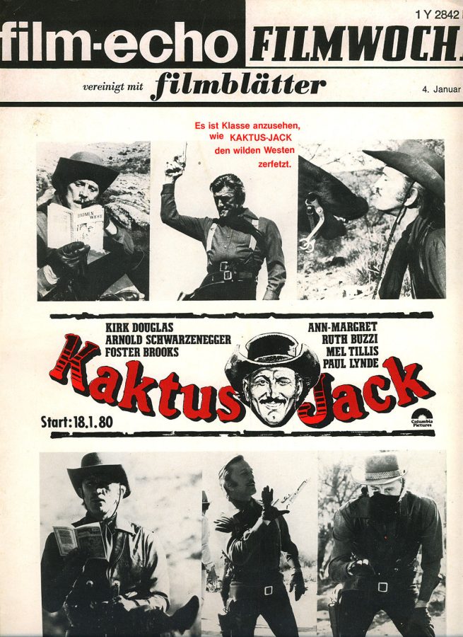 FILM-ECHO FILMWOCHE magazine side cover Issue 1 4 January 1980