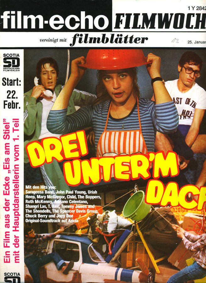 FILM-ECHO FILMWOCHE magazine side cover Issue 5 25 January 1980