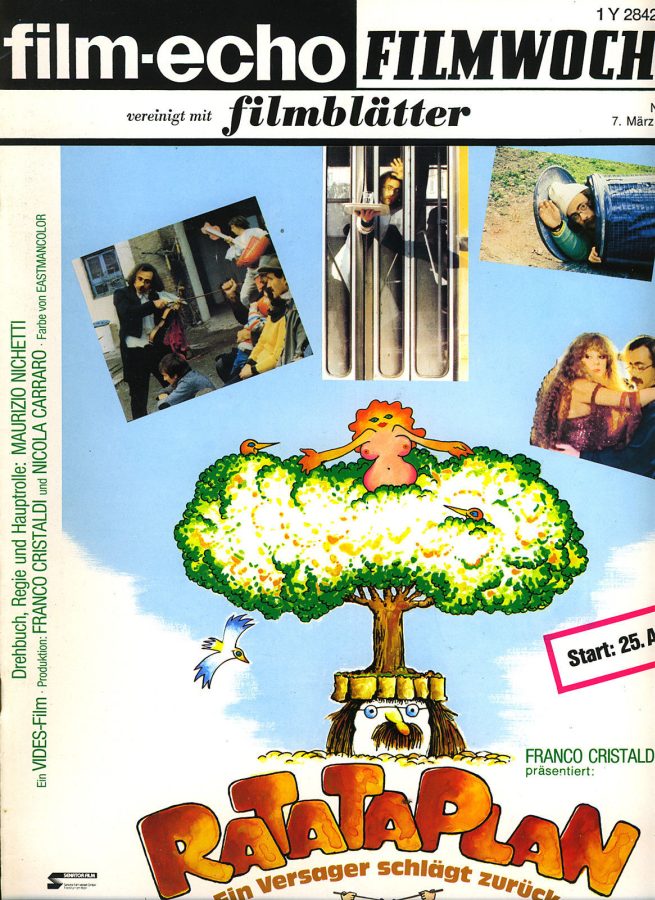 FILM-ECHO FILMWOCHE magazine side cover Issue 14 7 March 1980