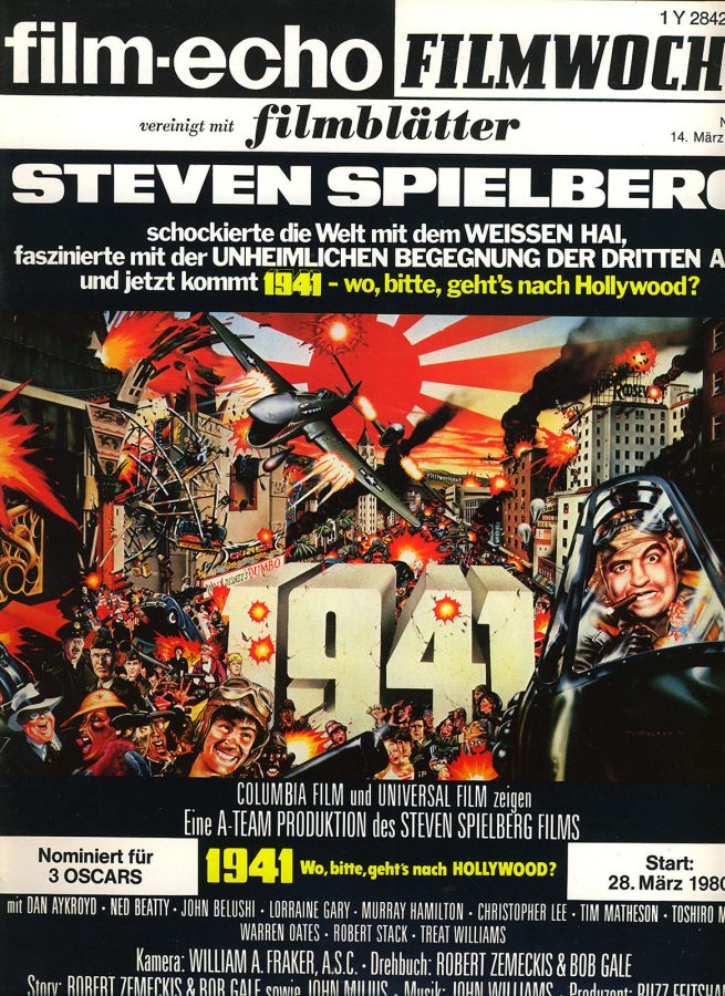 FILM-ECHO FILMWOCHE magazine side cover Issue 15 14 March 1980
