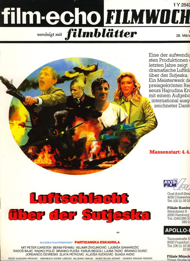 FILM-ECHO FILMWOCHE magazine side cover Issue 18 28 March 1980