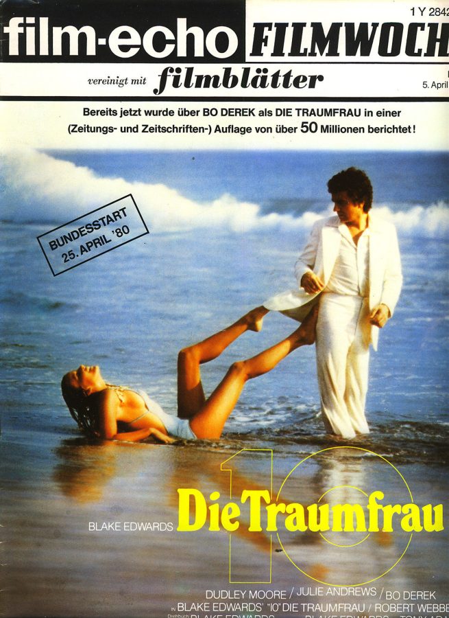 FILM-ECHO FILMWOCHE magazine side cover Issue 19 5 April 1980
