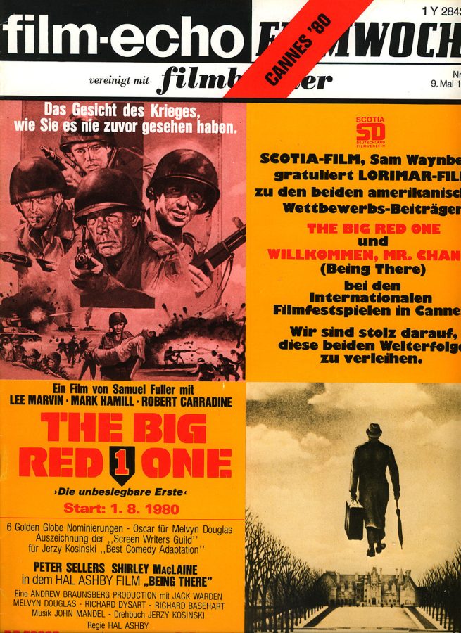 FILM-ECHO FILMWOCHE magazine side cover Issue 25 9 May 1980