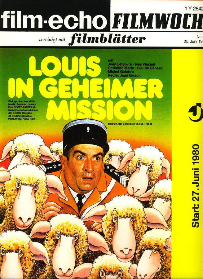 FILM-ECHO FILMWOCHE magazine side cover Issue 35 25 June 1980