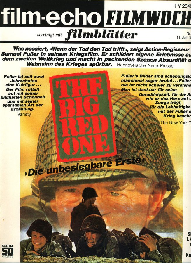 FILM-ECHO FILMWOCHE magazine side cover Issue 38 11 July 1980