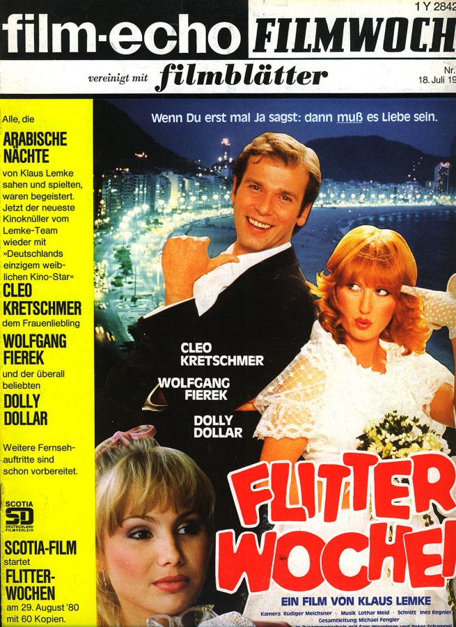 FILM-ECHO FILMWOCHE magazine side cover Issue 39 18 July 1980