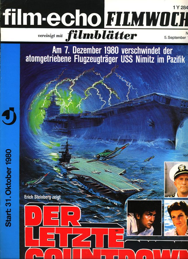 FILM-ECHO FILMWOCHE magazine side cover Issue 49 5 September 1980