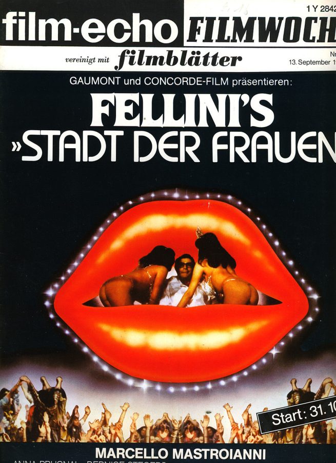 FILM-ECHO FILMWOCHE magazine side cover Issue 51 13 September 1980