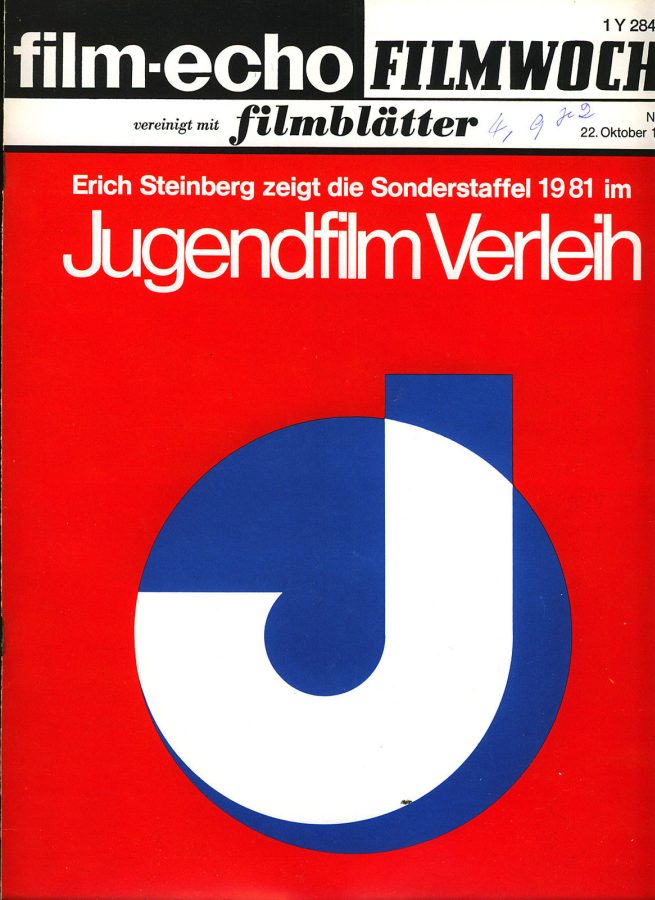 FILM-ECHO FILMWOCHE magazine side cover Issue 59 22 October 1980