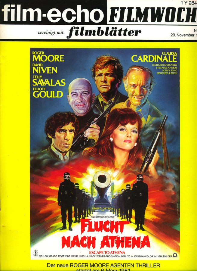 FILM-ECHO FILMWOCHE magazine side cover Issue 68 29 November 1980