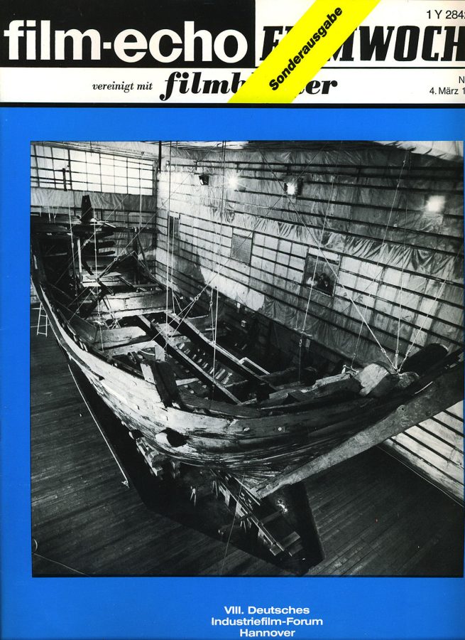 FILM-ECHO FILMWOCHE magazine side cover Issue 13 4 March 1981