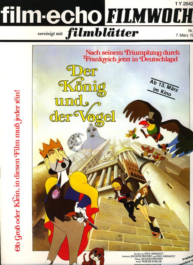 FILM-ECHO FILMWOCHE magazine side cover Issue 14 7 March 1981