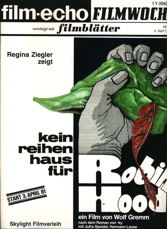 FILM-ECHO FILMWOCHE magazine side cover Issue 19 4 April 1981
