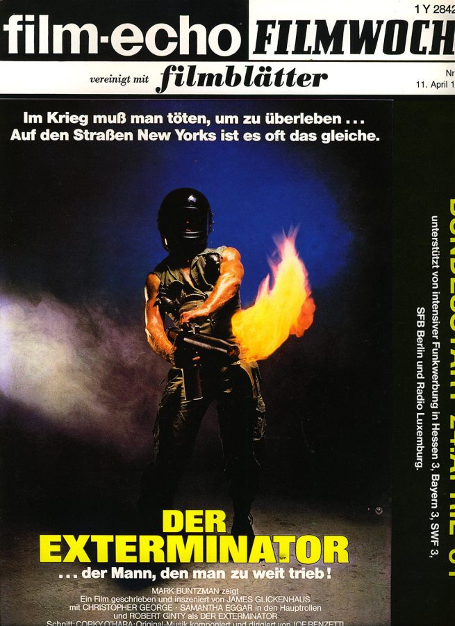 FILM-ECHO FILMWOCHE magazine side cover Issue 21 11 April 1981