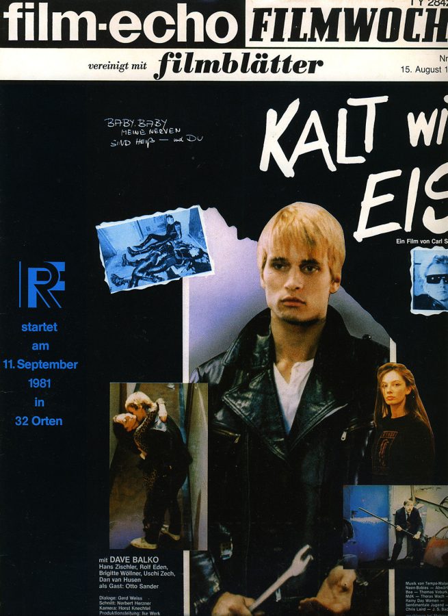 FILM-ECHO FILMWOCHE magazine side cover Issue 45 15 August 1981